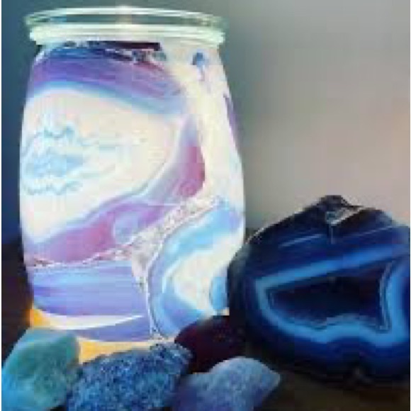 Scentsy Blue Agate Warmer *DISCONTINUED*💙 - Picture 2 of 7